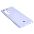 Miniatyrbillede 4 af 4: Bizon Case Silikone Sq cover til Galaxy S24 Ultra, lyselilla
