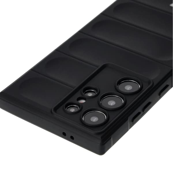 Bizon-cover Tur til Galaxy S24 Ultra, sort