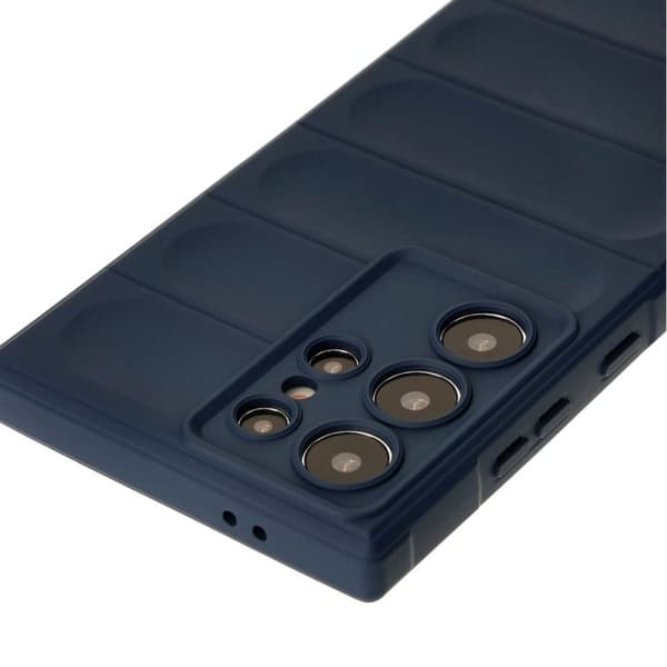 Bizon-cover Tur til Galaxy S24 Ultra, marineblå