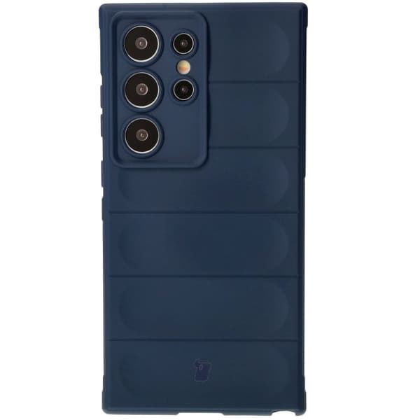 Bizon-cover Tur til Galaxy S24 Ultra, marineblå