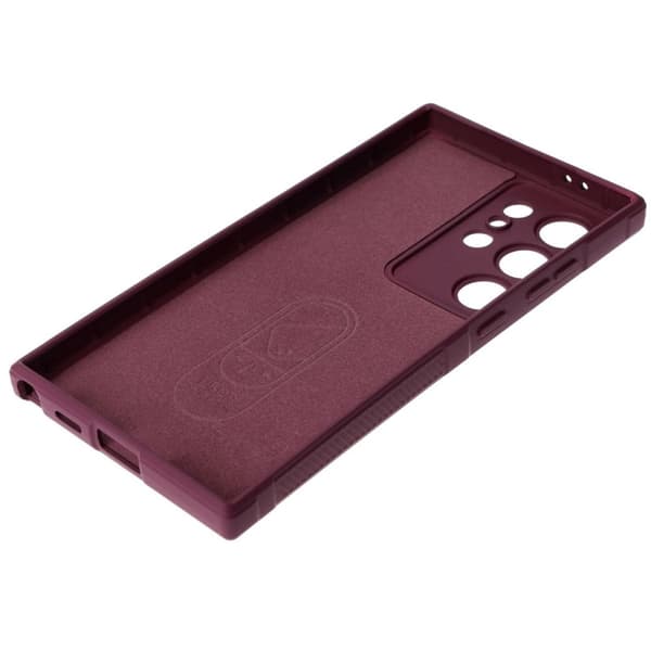 Bizon-cover Tur til Galaxy S24 Ultra, mørkelilla