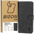 Miniatyrbild 1 av 4: Bizon Case Pocket Flip-fodral för Xiaomi 13T Pro / 13T, Svart