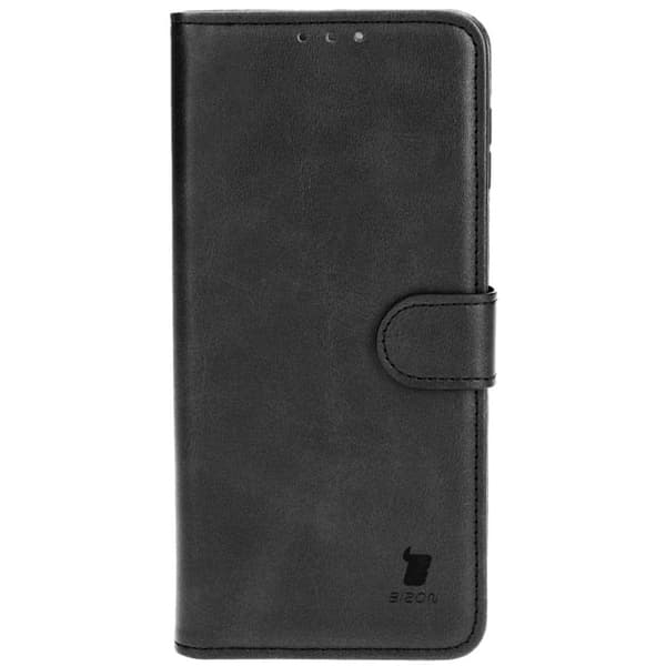 Bizon Case Pocket Flipfodral till Motorola Moto G84 5G, Svart
