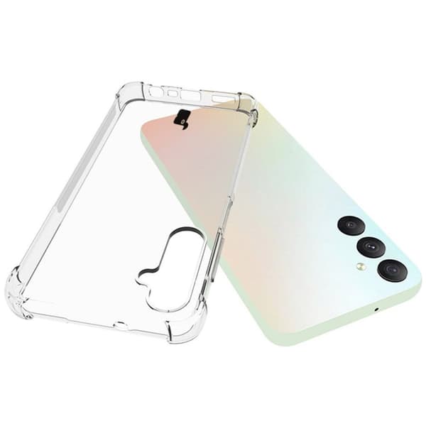Bizon Case Salpa Flexibelt Skal för Galaxy A05s, Transparent