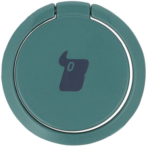 Bizon Accessories Ringsköldpadda Fingerhållare Universal, Mörkgrön