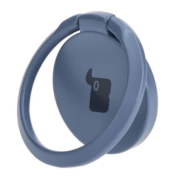 Bizon Accessories Ringskildpadde Fingerholder Universal, Grå