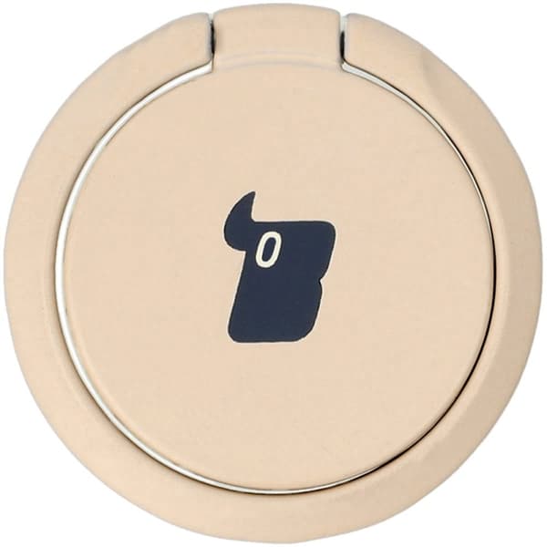 Bizon Accessories Ringskildpadde Fingerholder Universal, Kaffe