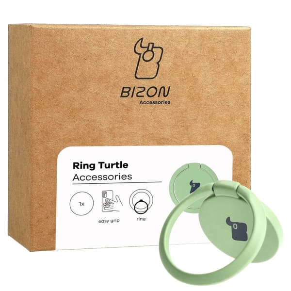 Bizon Accessories Sormuskilpikonnan sormiteline Yleismallinen Vaaleanvihreä