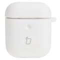 Pikkukuva 2 / 5: Bizon Kuulokesuojus Silikoni AirPods 1/2 -kuulokkeille, valkoinen