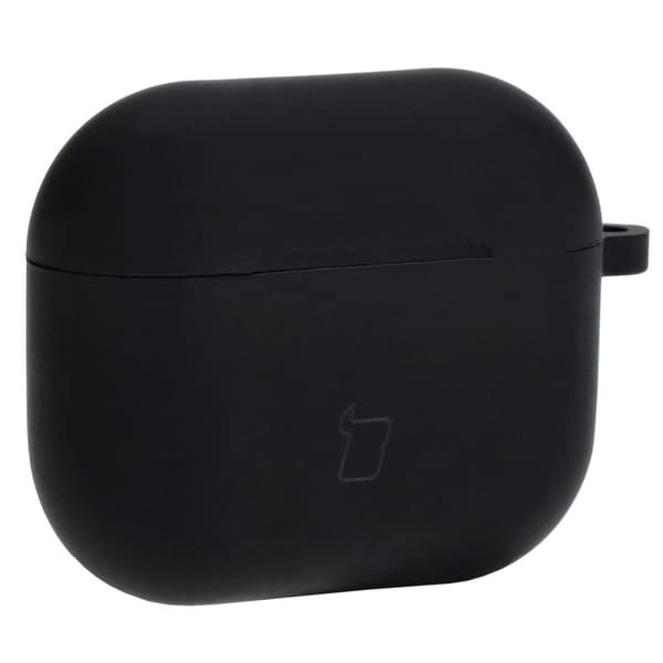 Bizon-fodral till hörlurar i silikon för AirPods 3, svart