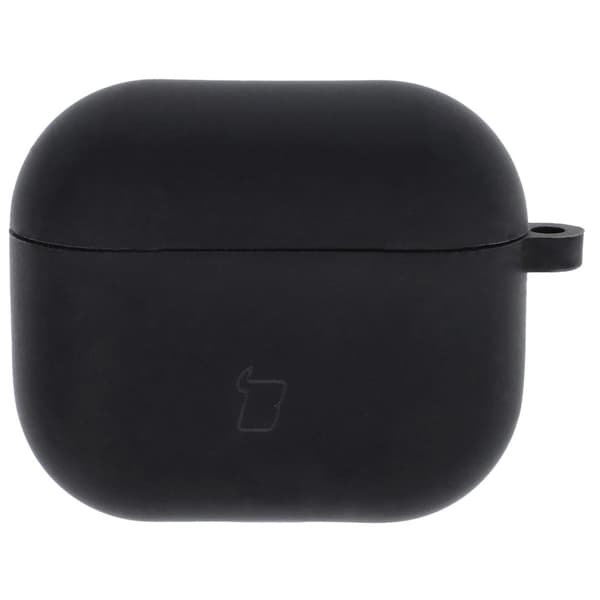 Bizon-fodral till hörlurar i silikon för AirPods 3, svart