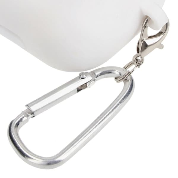 Bizon kuulokesuojus silikonista AirPods 3:lle, valkoinen