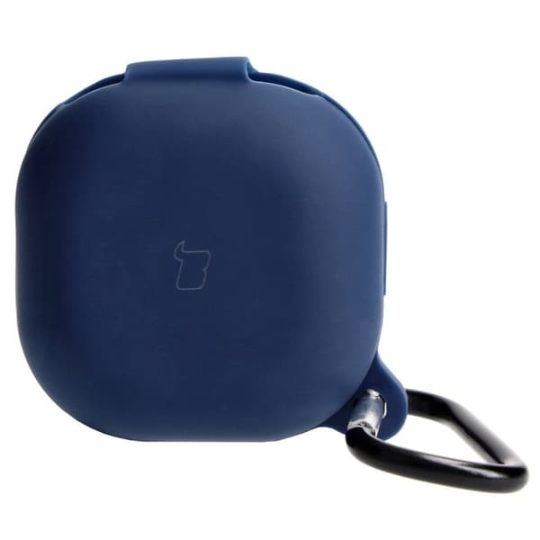 Bizon Kuulokesuojus Silikonikuulokkeille Galaxy Buds Live / Pro / Buds2 / Buds2 Pro / Buds FE -kuulokkeille, tummansininen