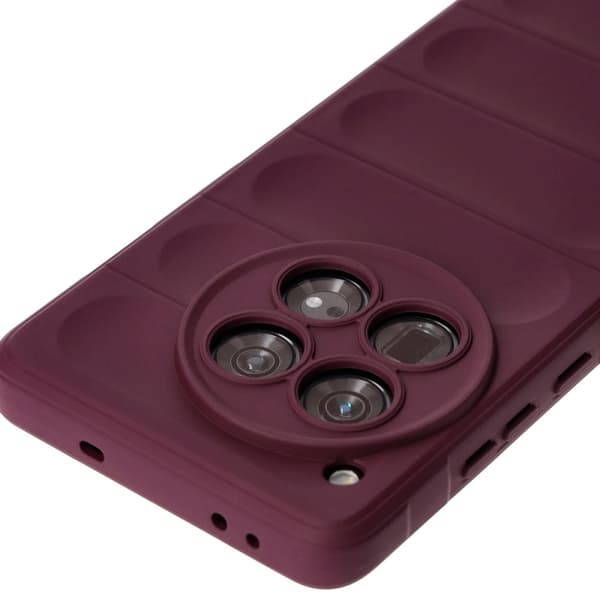 Bizon Cover Tur til OnePlus 12, mørkelilla