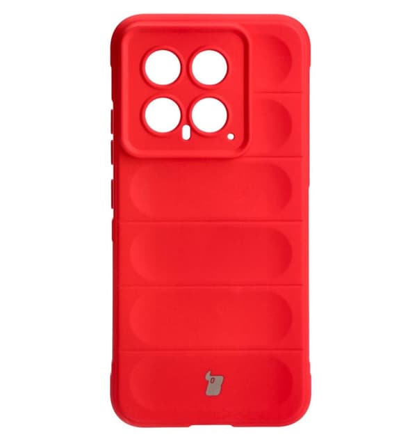 Bizon Case Tur pansret cover til Xiaomi 14, rød