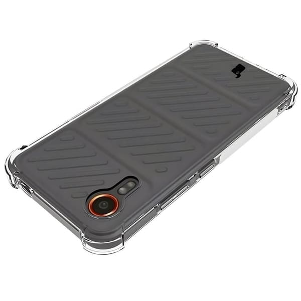 Bizon Case Salpa joustava suojakuori Galaxy Xcover 7:lle, läpinäkyvä