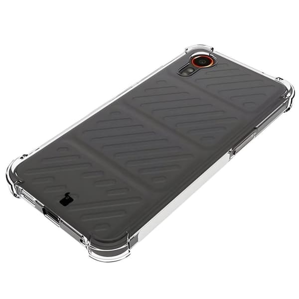 Bizon Case Salpa joustava suojakuori Galaxy Xcover 7:lle, läpinäkyvä