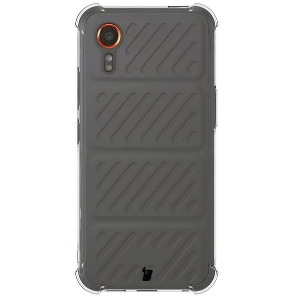 Bizon Case Salpa joustava suojakuori Galaxy Xcover 7:lle, läpinäkyvä