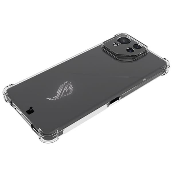 Bizon Case Salpa Fleksibelt Etui til Asus ROG Phone 8 Pro, Gennemsigtig