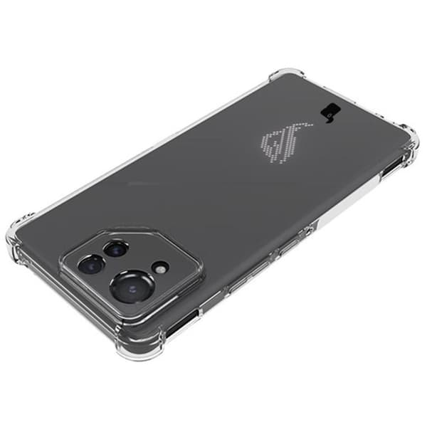 Bizon Case Salpa Fleksibelt Etui til Asus ROG Phone 8 Pro, Gennemsigtig