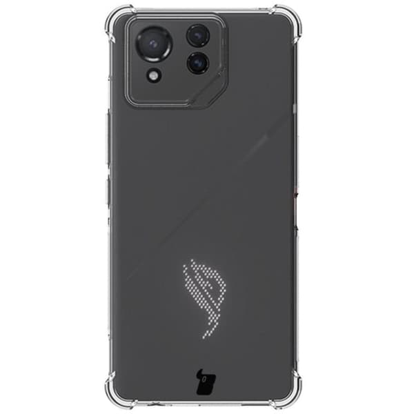 Bizon Case Salpa Fleksibelt Etui til Asus ROG Phone 8 Pro, Gennemsigtig