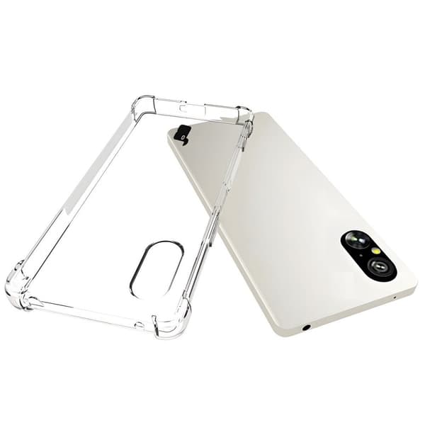 Bizon Case Salpa Flexibelt Skal för Sony Xperia 5 V, Transparent