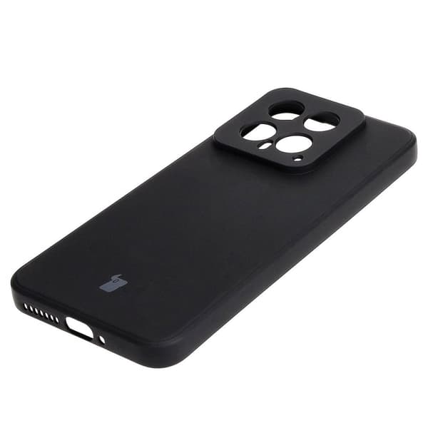 Bizon Silikonskal Sq för Xiaomi 14, svart
