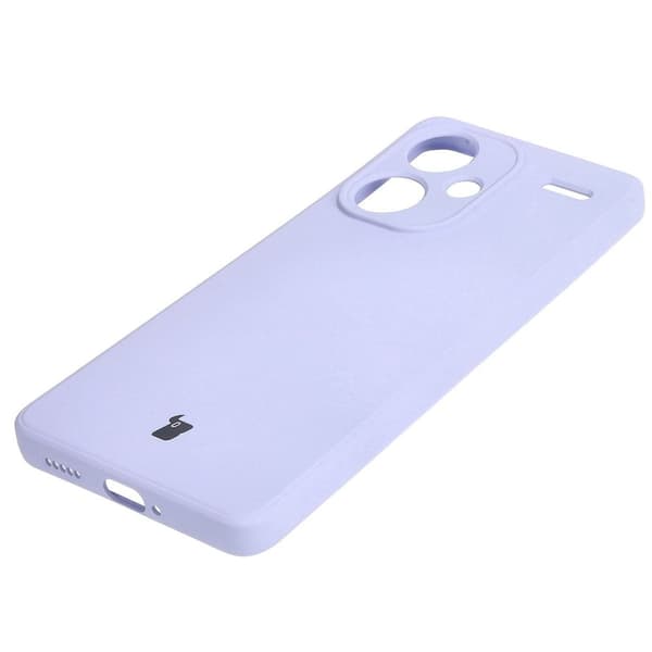 Bizon Silikonskal Sq för Xiaomi Redmi Note 13 Pro+ 5G, ljuslila
