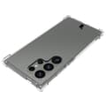 Miniatyrbillede 6 af 6: Etui + 2x Bizon-etui Clear Pack glas til Galaxy S24 Ultra, gennemsigtig