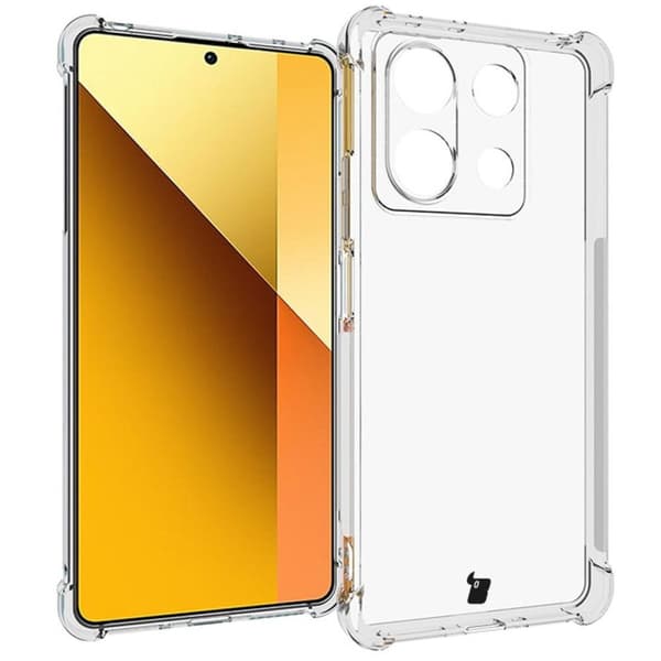Bizon Case Salpa fleksibelt cover til Xiaomi Redmi Note 13 5G, gennemsigtig