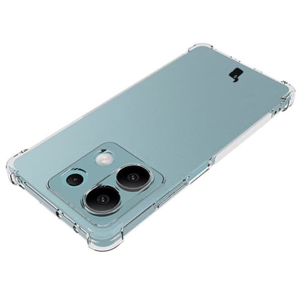 Bizon Case Salpa fleksibelt cover til Xiaomi Redmi Note 13 5G, gennemsigtig