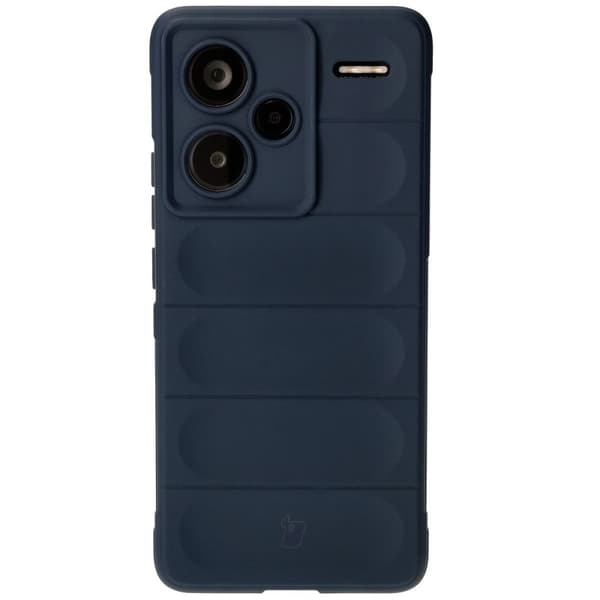 Bizon Case Tur pansret cover til Xiaomi Redmi Note 13 Pro+ 5G, marineblå