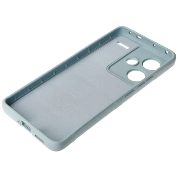 Bizon Case Tur panssaroitu suojakuori Xiaomi Redmi Note 13 Pro+ 5G:lle, vaaleansininen