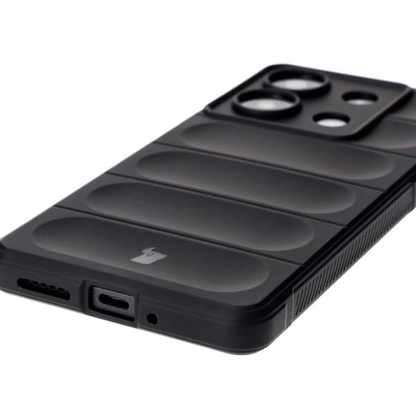 Bizon Case Tur pansret cover til Xiaomi Redmi Note 13 5G, sort