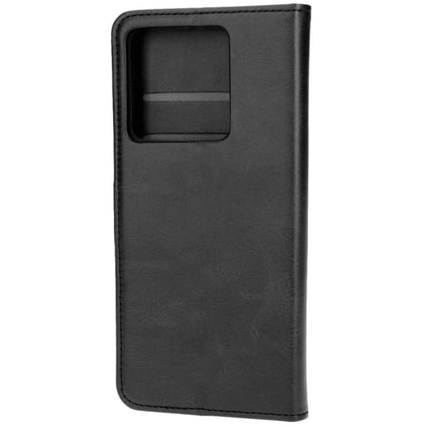 Bizon Case Pocket Flip Cover til Xiaomi Redmi Note 13 5G, Sort