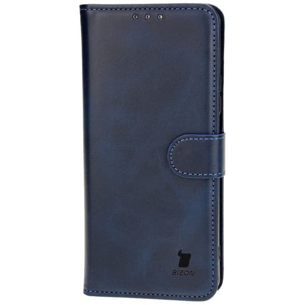 Bizon Case Pocket Flip-skal till Xiaomi Redmi Note 13 5G, Marinblå