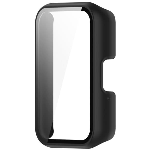 Bizon-fodral+glasklocka för Galaxy Fit 3, svart