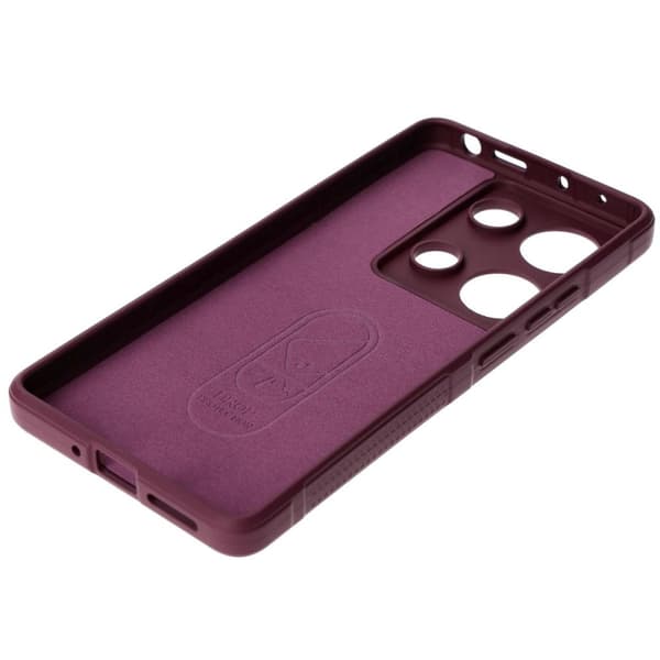 Bizon Suojakuori Xiaomi Poco M6 Pro 4G / Xiaomi Redmi Note 13 Pro 4G:lle, tummanvioletti