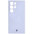 Miniatyrbillede 2 af 5: Bizon Case Silikone Magnetisk Sq cover til Galaxy S24 Ultra, lyselilla