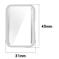 Pikkukuva 2 / 7: Bizon Case Watch Felipe -kotelo Galaxy Fit 3:lle, hopea