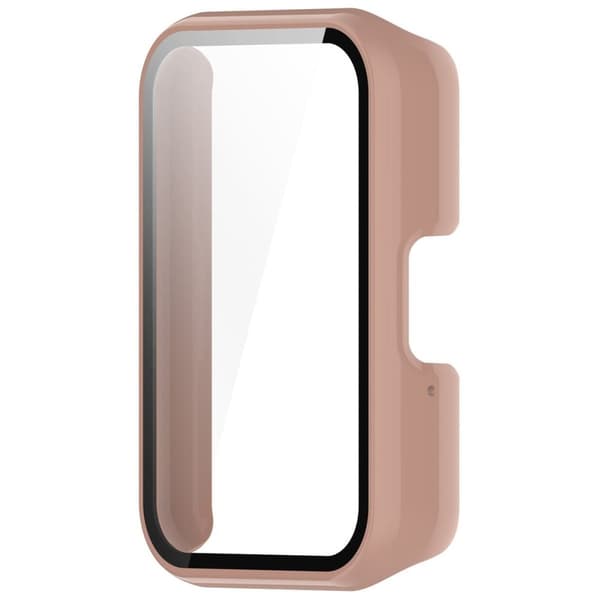 Bizon-fodral+glasklocka för Galaxy Fit 3, rosa