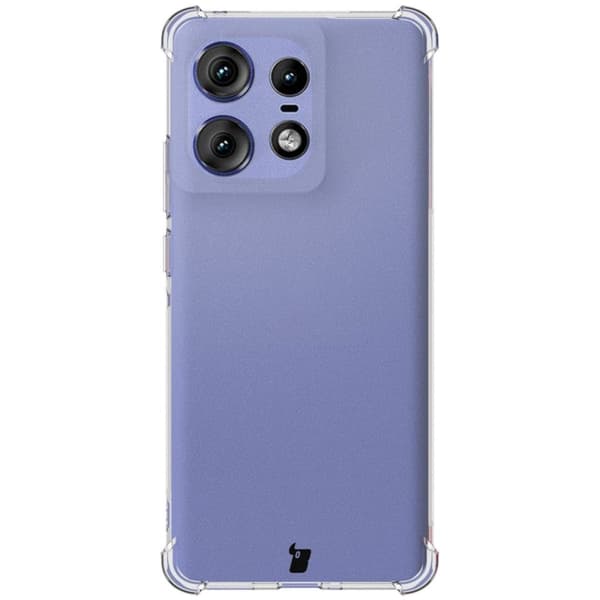 Bizon Case Salpa Flexibelt Skal för Motorola Edge 50 Pro, Transparent