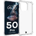 Miniatyrbild 1 av 6: Bizon Case Salpa Flexibelt Skal för Motorola Edge 50 Pro, Transparent
