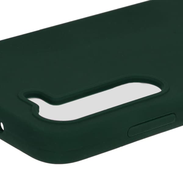 Bizon blødt cover til Galaxy S23, mørkegrøn