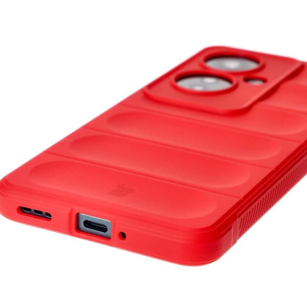 Bizon suojakuori Oppo Reno11 F 5G:lle, punainen