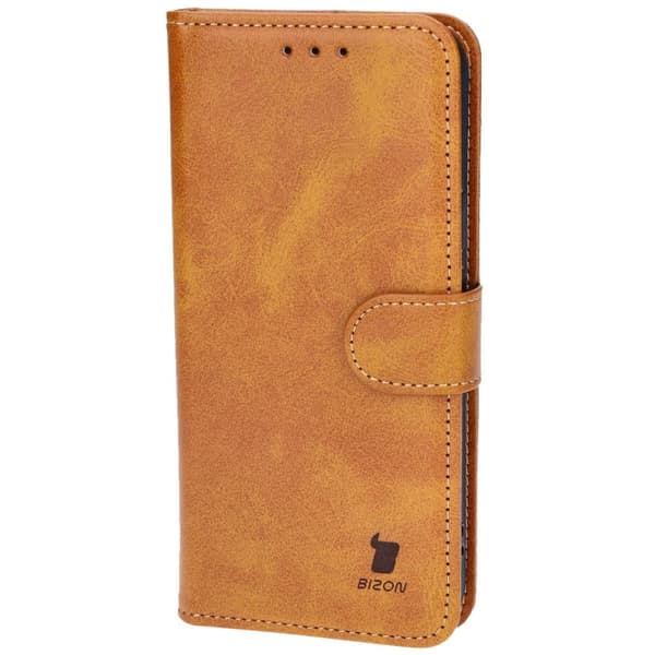 Bizon Case Pocket Flipfodral för Google Pixel 9 / 9 Pro, Brun