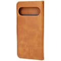Miniatyrbild 5 av 7: Bizon Case Pocket Flipfodral för Google Pixel 9 / 9 Pro, Brun