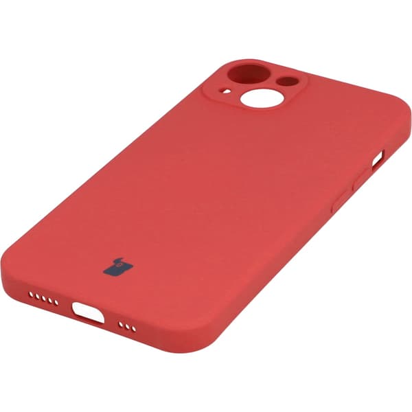 Bizon silikonikuori iPhone 13:lle, tummanpinkki