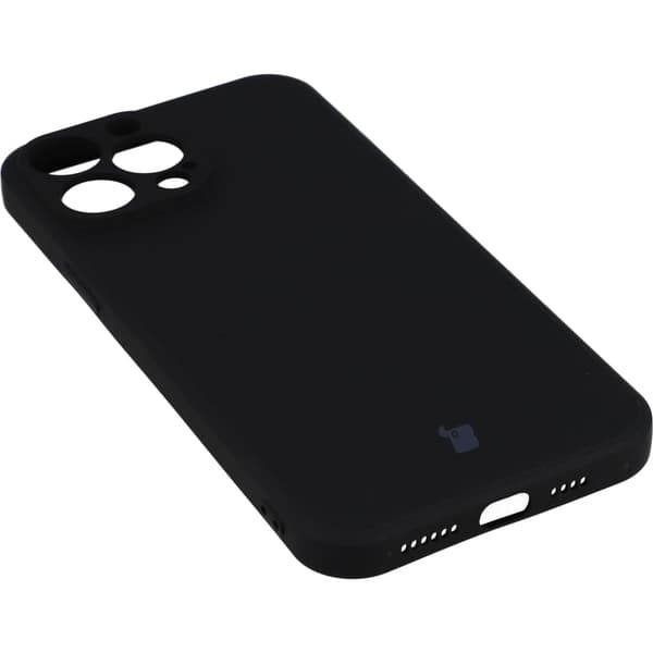 Bizon Silikone Etui til iPhone 13 Pro Max, Sort