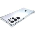 Miniatyrbillede 6 af 6: Etui + 2x film + linse Bizon-etui klar pakke til Galaxy S22 Ultra, gennemsigtig
